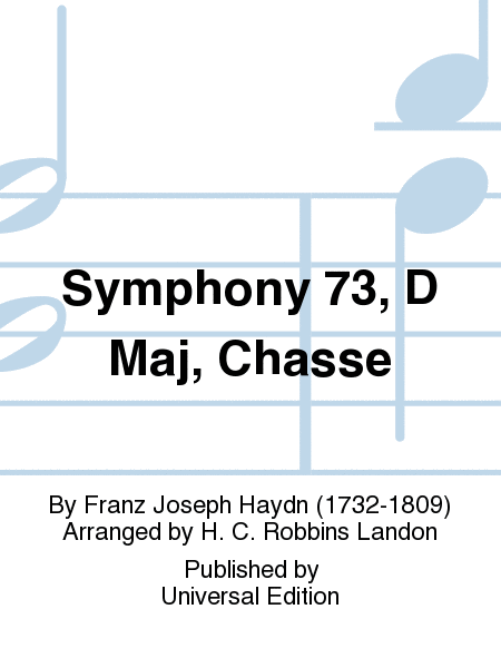 Symphony 73, D Maj, Chasse