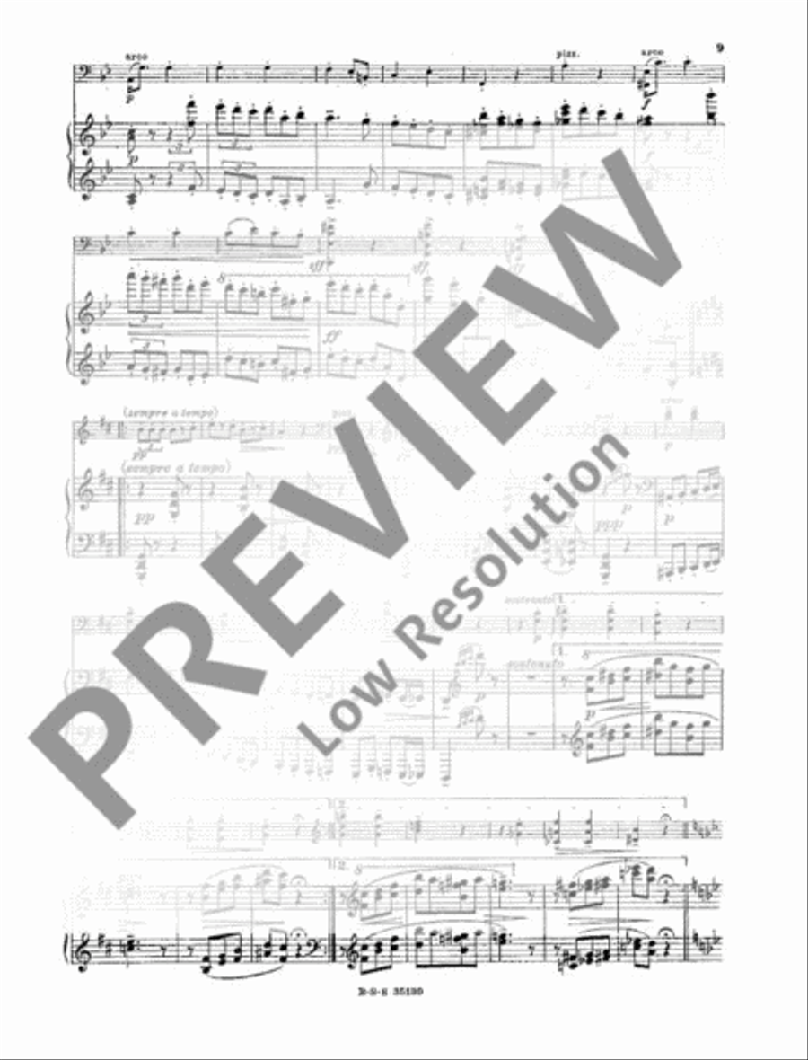 Ein Sommermärchen Cello Solo scores gallery preview page 10