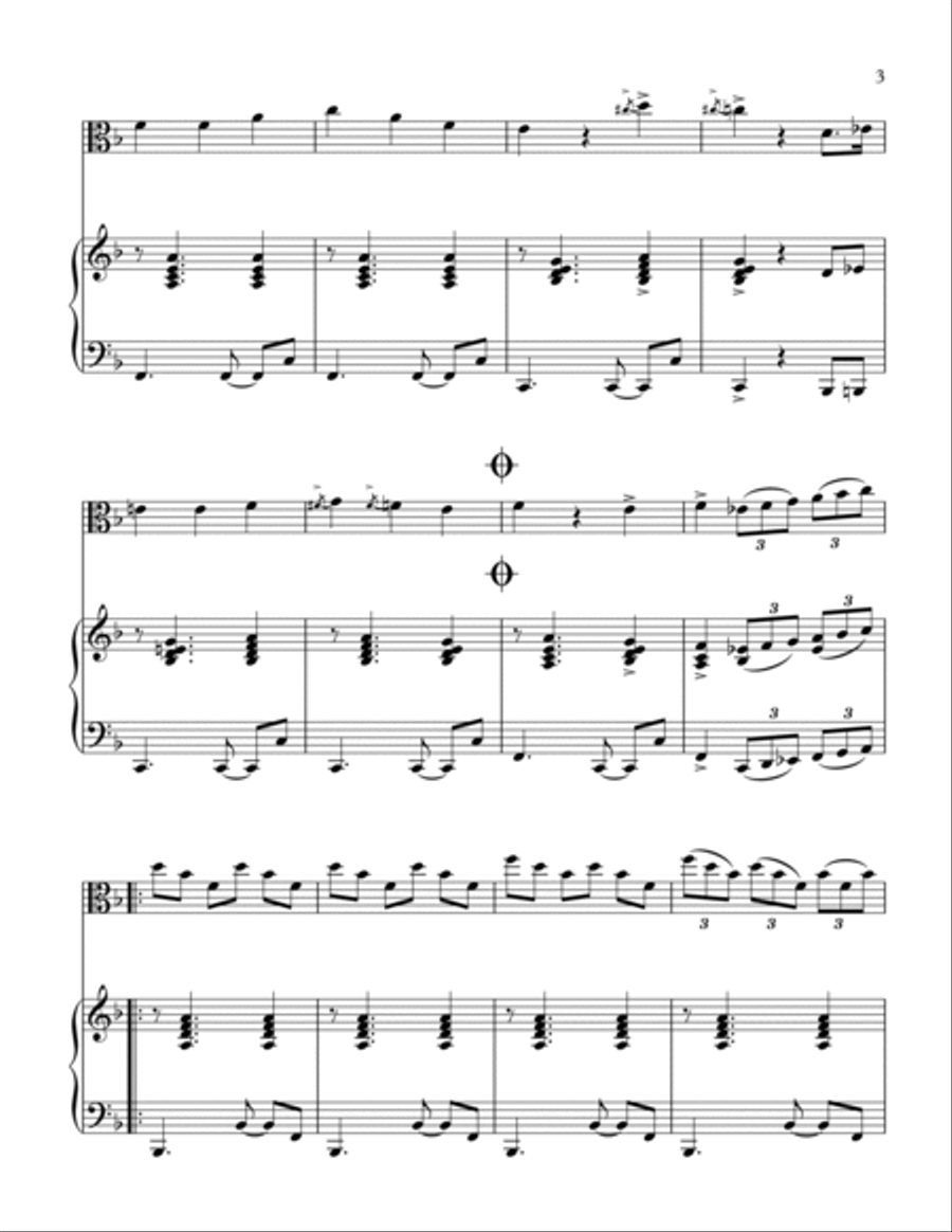 Chiapanecas (the Hand Clapping Song) Viola scores gallery preview page 4