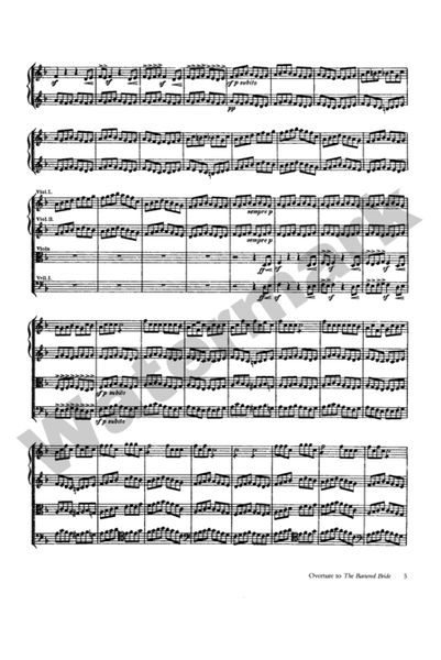 The Moldau and Other Works for Orchestra in Full Score