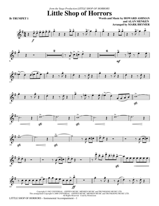 Book cover for Little Shop Of Horrors (from Little Shop of Horrors) (arr. Mark Brymer) - Bb Trumpet 1