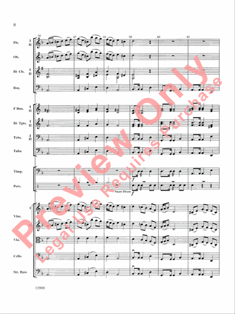 A Bach Christmas A Bach Christmas Full Orchestra scores gallery preview page 9