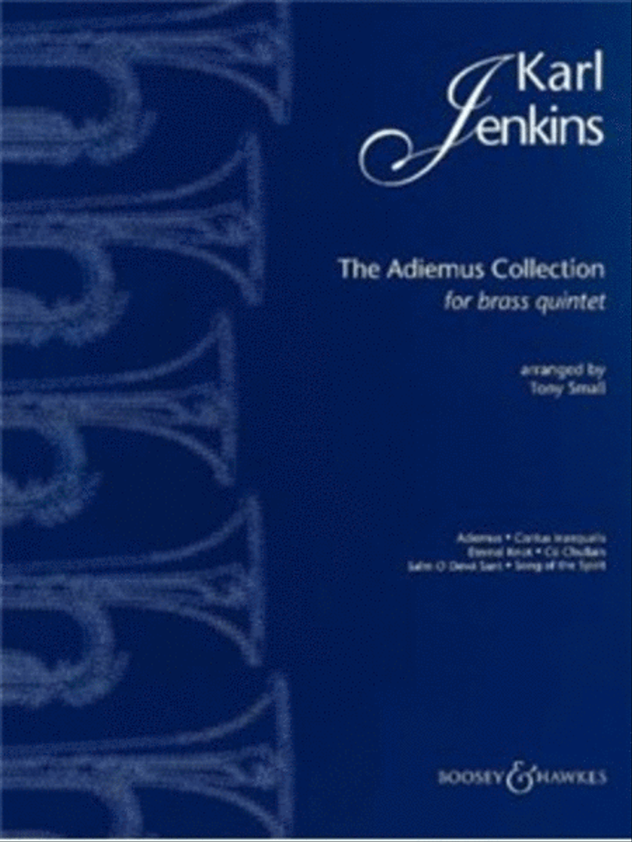 The Adiemus Collection Brass Quintet scores gallery preview page 1
