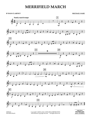 Merrifield March - Bb Bass Clarinet