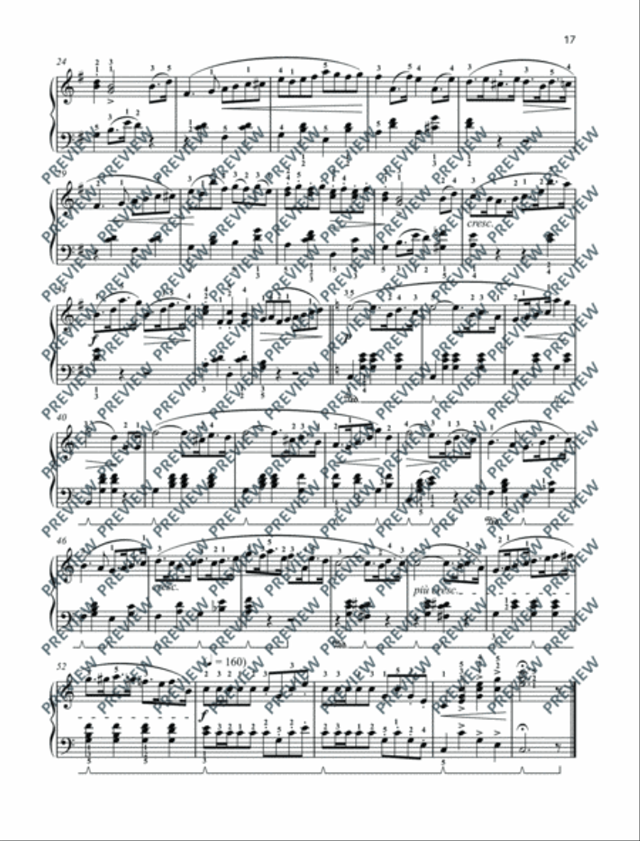 Children's Album & Children's Carnival Piano Solo scores gallery preview page 18