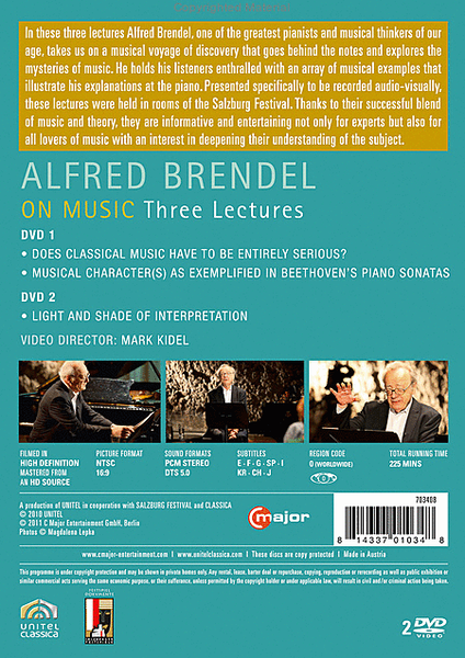 Alfred Brendel on Music: Three