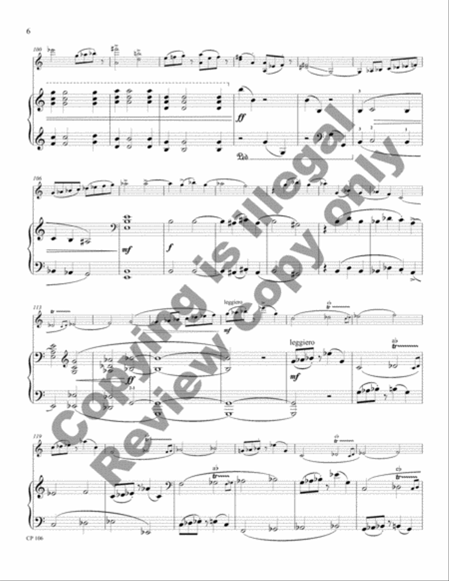 Dialog Violin Solo scores gallery preview page 13