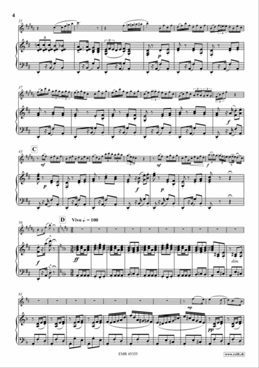 Carmen Fantasy Alto Saxophone scores gallery preview page 5
