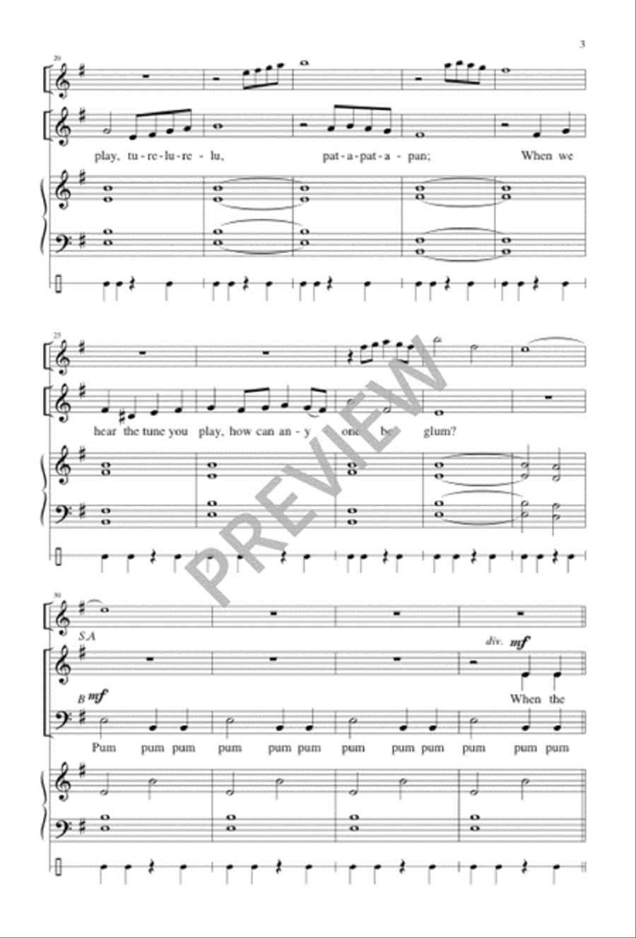 Pat-a-pan 3-Part scores gallery preview page 4