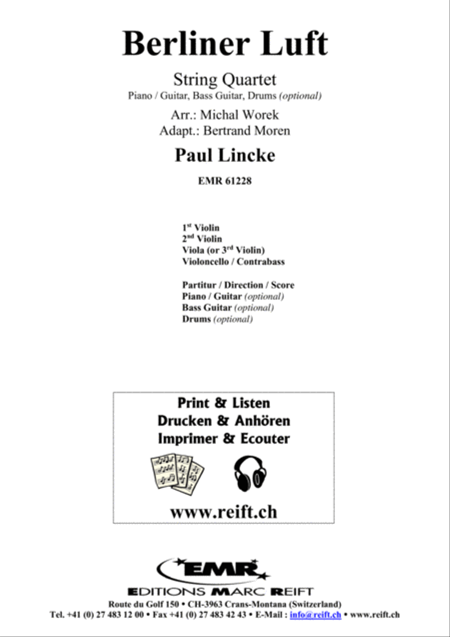 Berliner Luft String Quartet scores gallery preview page 2