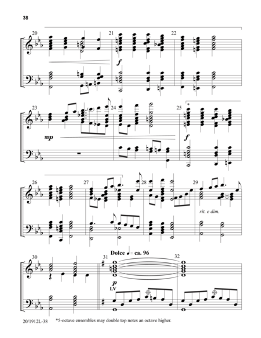 The Journey to Bethlehem 5-Octaves scores gallery preview page 19