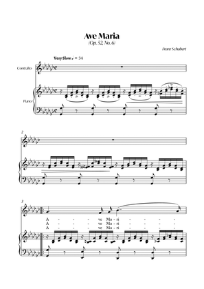 Ave Maria (Franz Schubert) - CONTRALTO_Gb