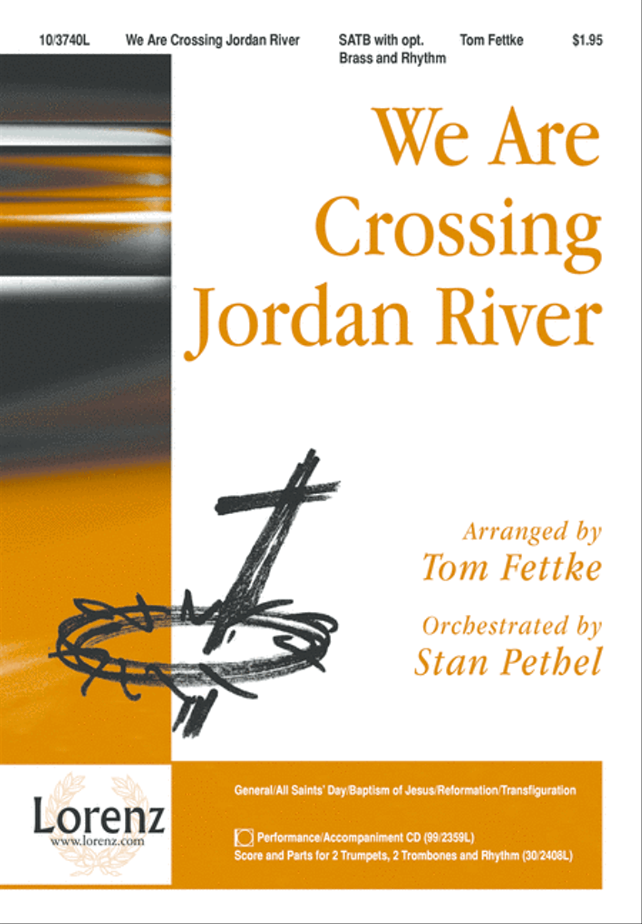 We Are Crossing Jordan River 4-Part scores gallery preview page 1