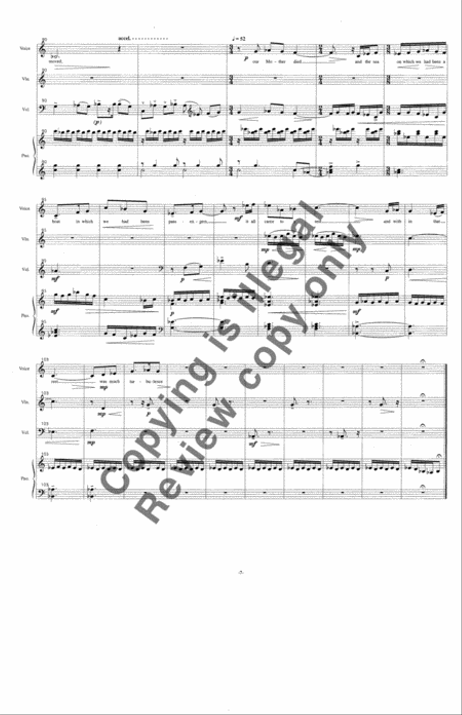 Jamaica's Songs Piano Trio scores gallery preview page 8