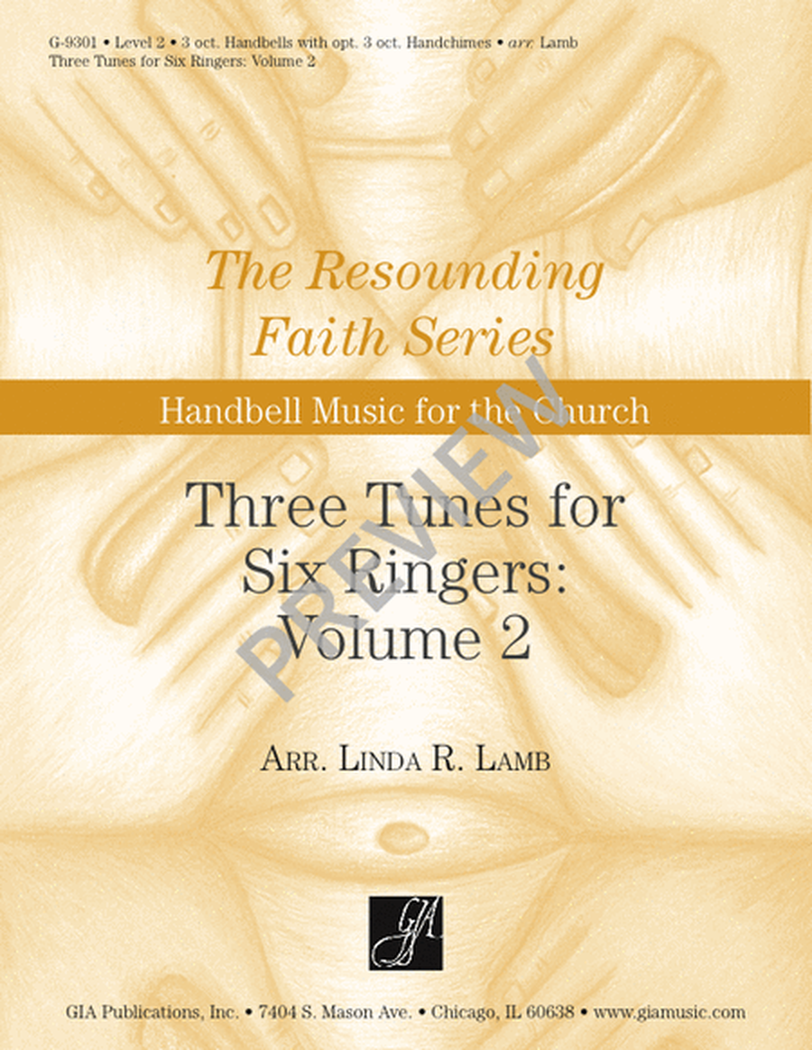 Three Tunes for Six Ringers - Volume 2 - Handbells image number null