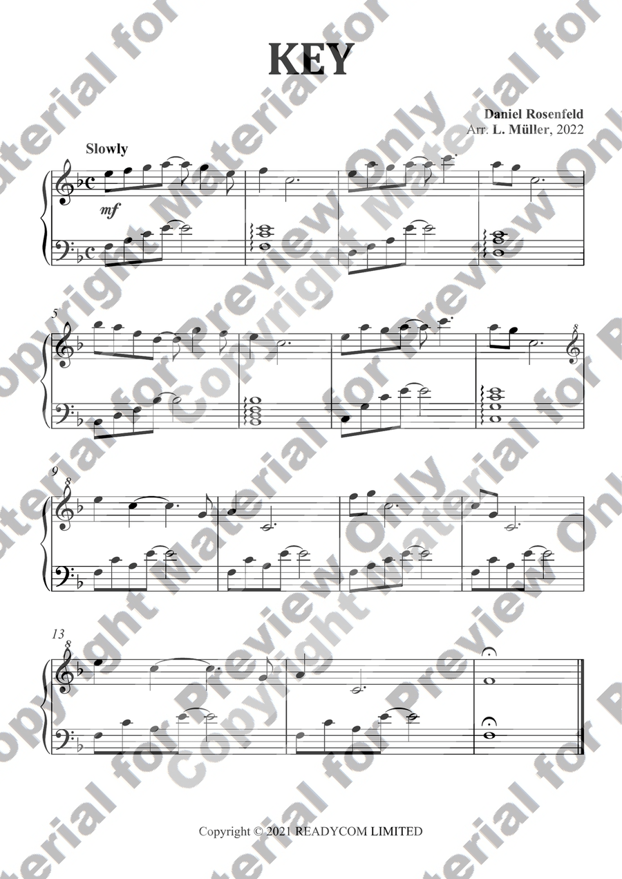 Minecraft Easy Piano scores gallery preview page 1