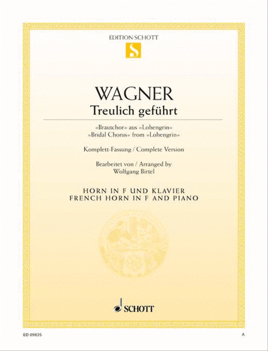 Treulich geführt Piano Accompaniment scores gallery preview page 1