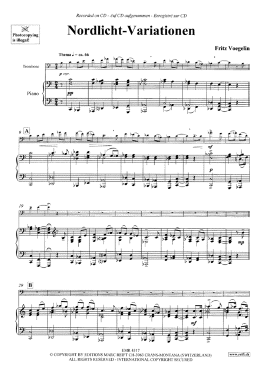 Nordlicht Variationen Nordlicht Variationen Piano Accompaniment scores gallery preview page 4
