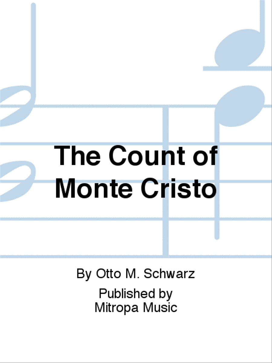 The Count of Monte Cristo Concert Band scores gallery preview page 1