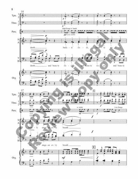 The Earth Is Risen (Full/Choral Score) image number null