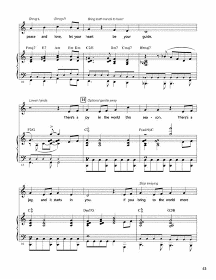 The Grumps of Ring-A-Ding Town Choir scores gallery preview page 4