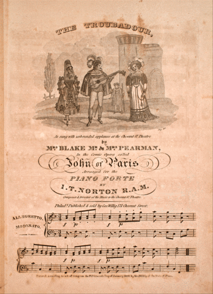 The Toubadour Voice scores gallery preview page 1