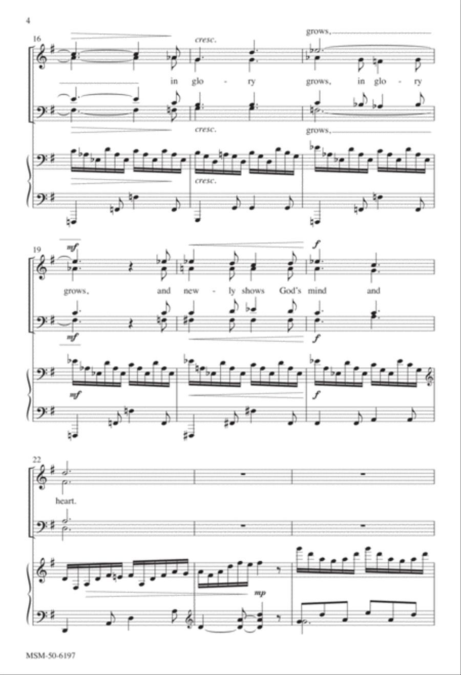 Let All Creation Dance 4-Part scores gallery preview page 3