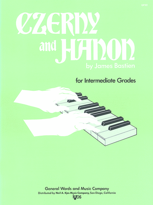 Book cover for Czerny And Hanon For Intermediate Grades