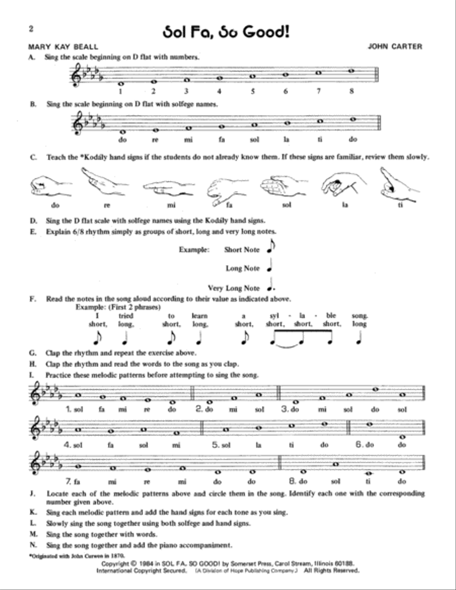 Sol Fa, So Good Choir scores gallery preview page 3
