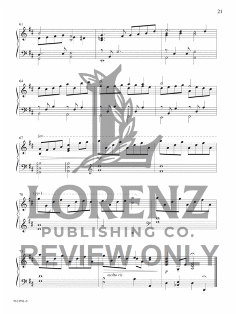 The Church Pianist's Library, Vol. 30 Piano Solo scores gallery preview page 16