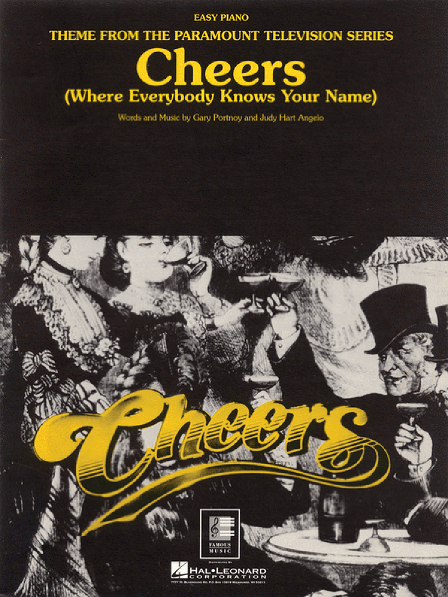 Cheers, Theme from (Where Everybody Knows Your Name) Voice scores gallery preview page 1