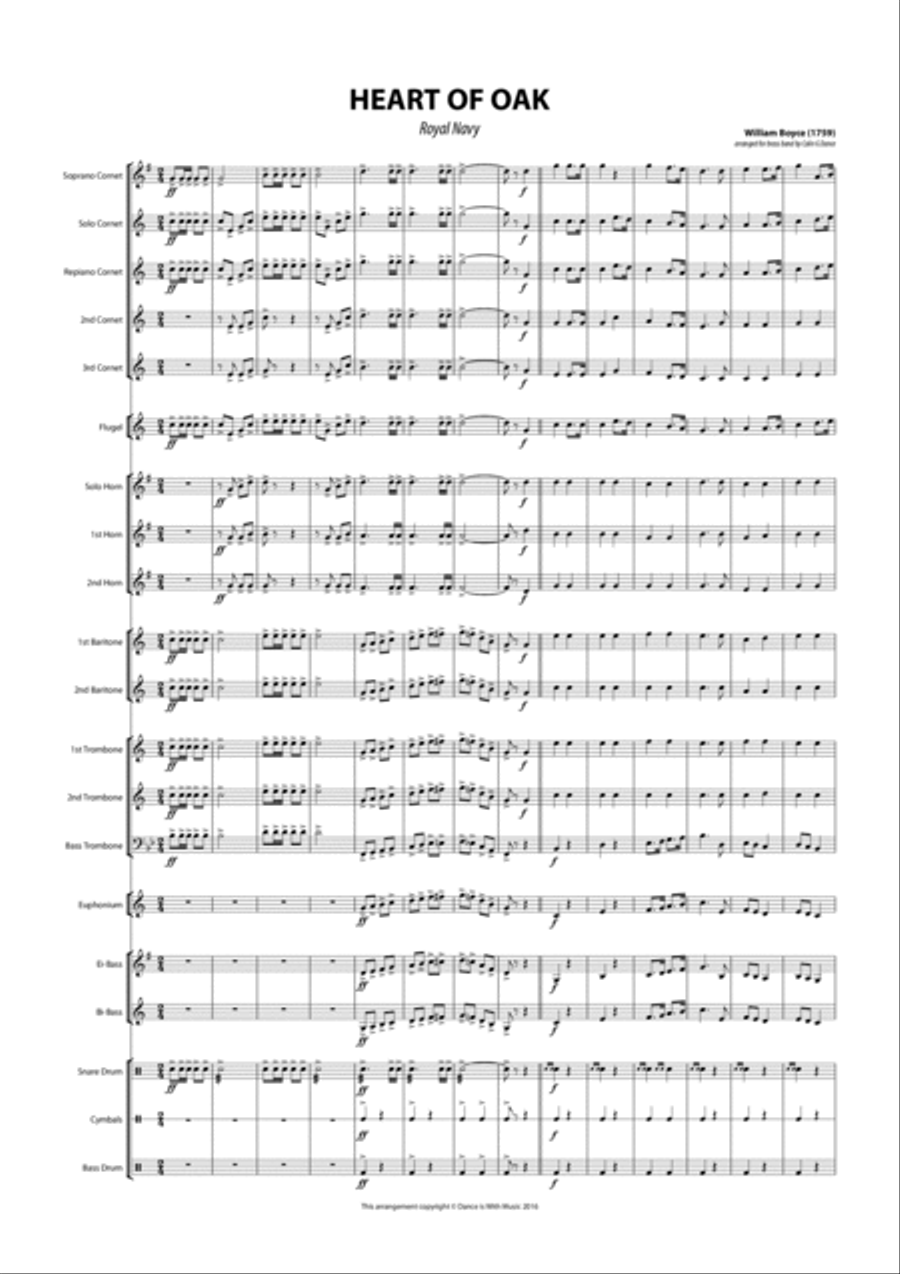 Heart of Oak Brass Band scores gallery preview page 2
