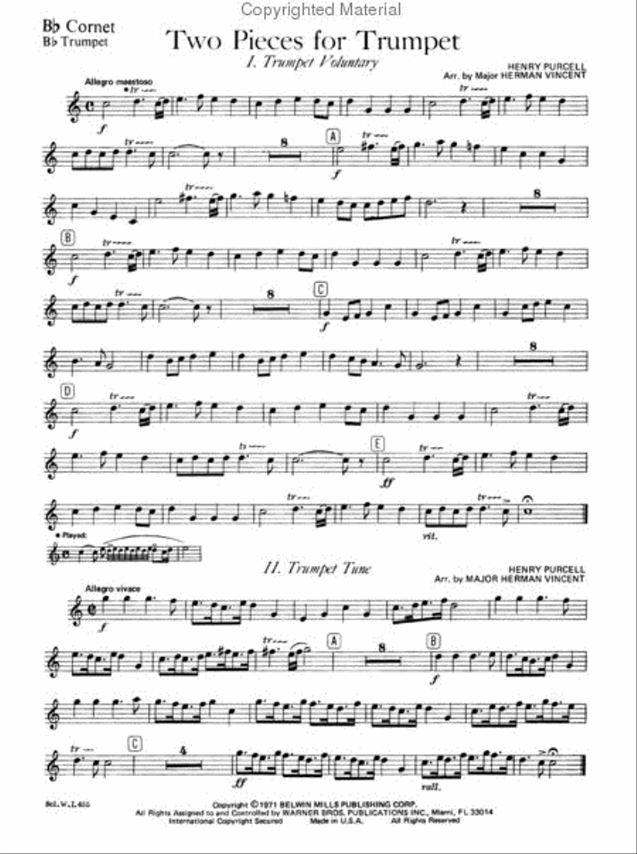 The shop trumpet voluntary