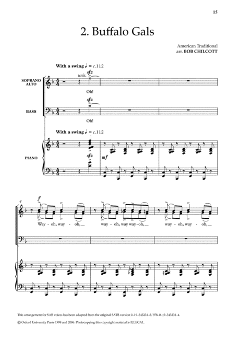 SongStream 2: An American Journey 3-Part scores gallery preview page 4