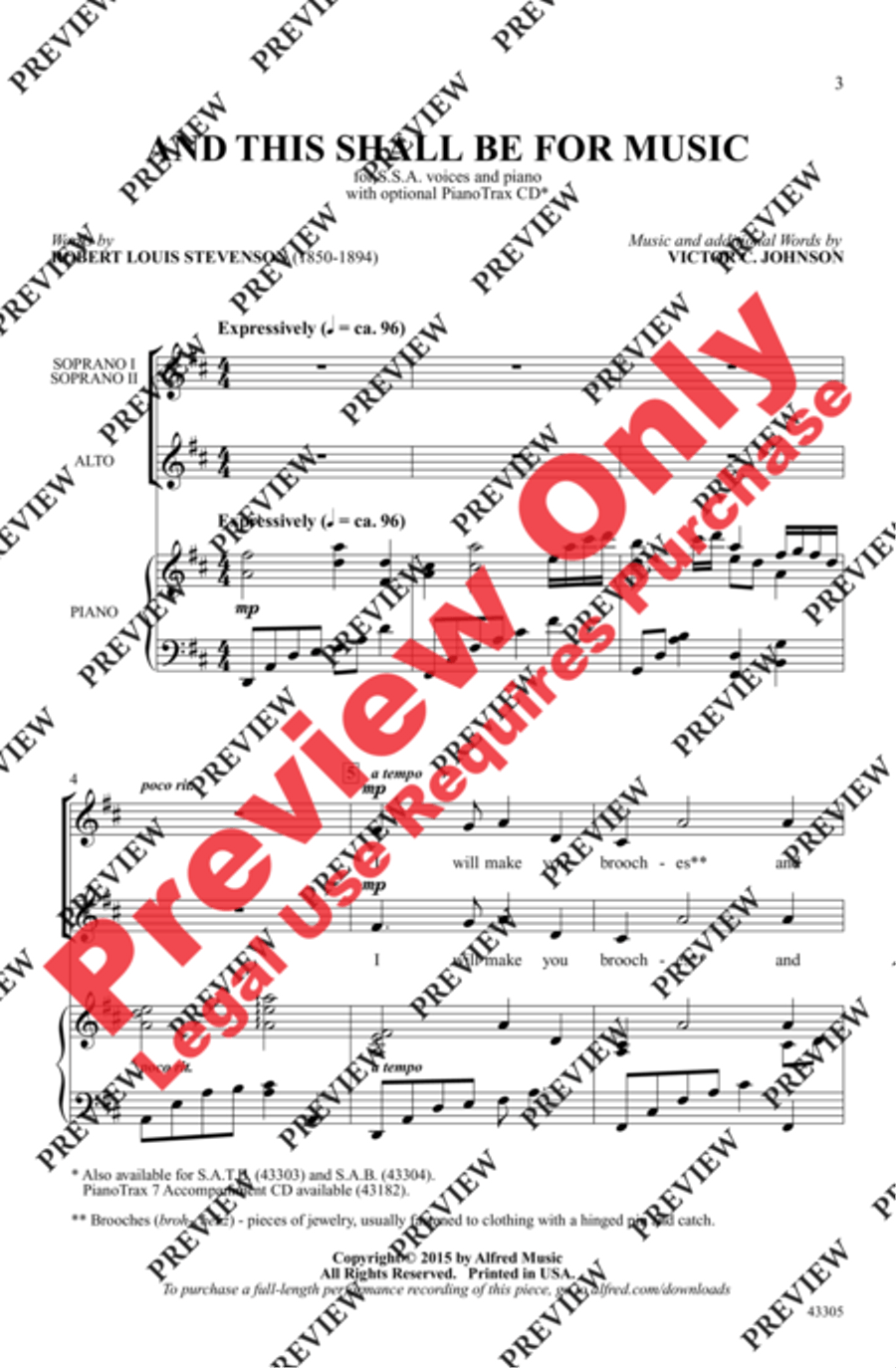 And This Shall Be for Music Women's Choir scores gallery preview page 2