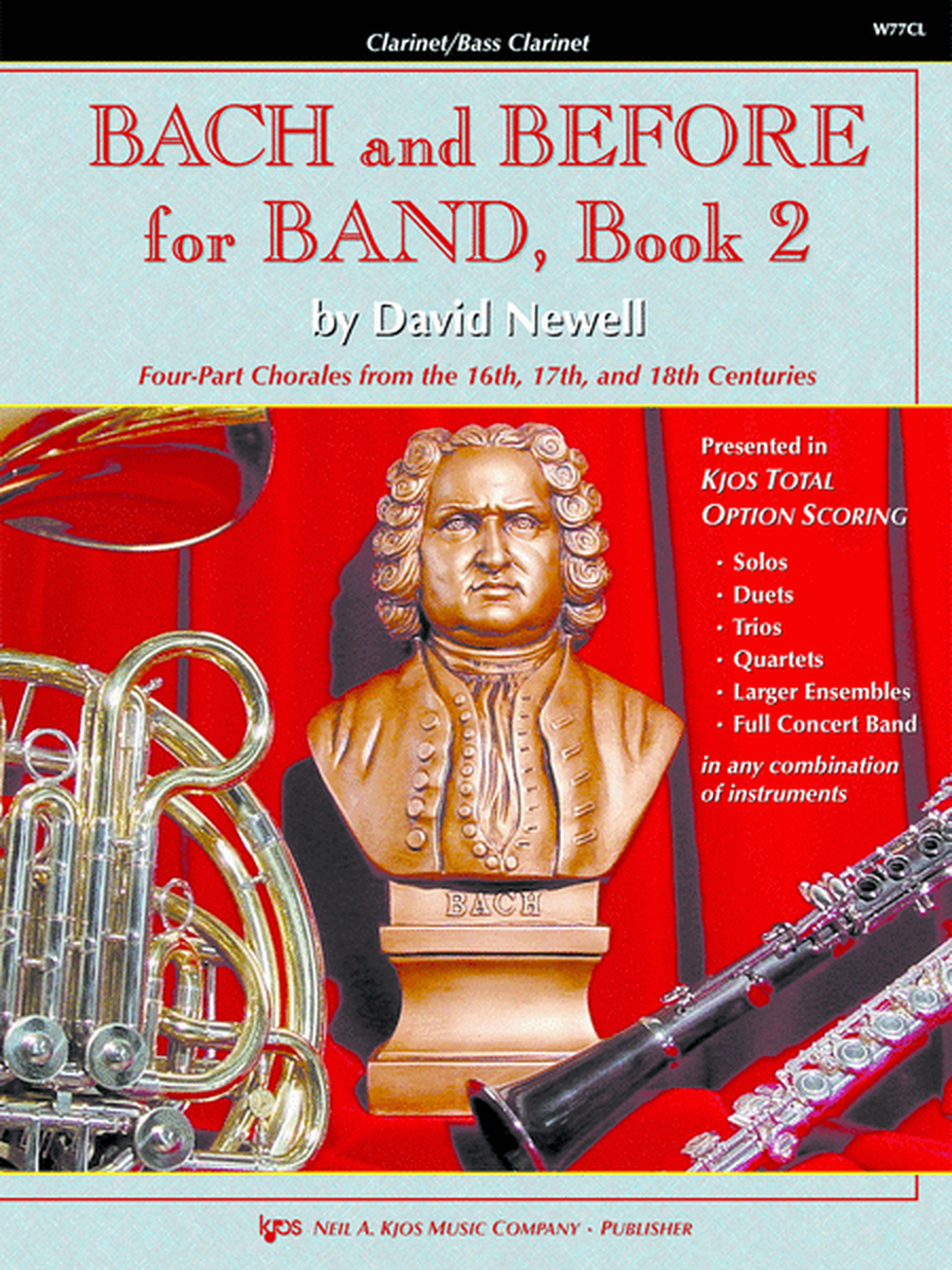 Bach and Before for Band - Book 2 - Clarinet/Bass Clarinet