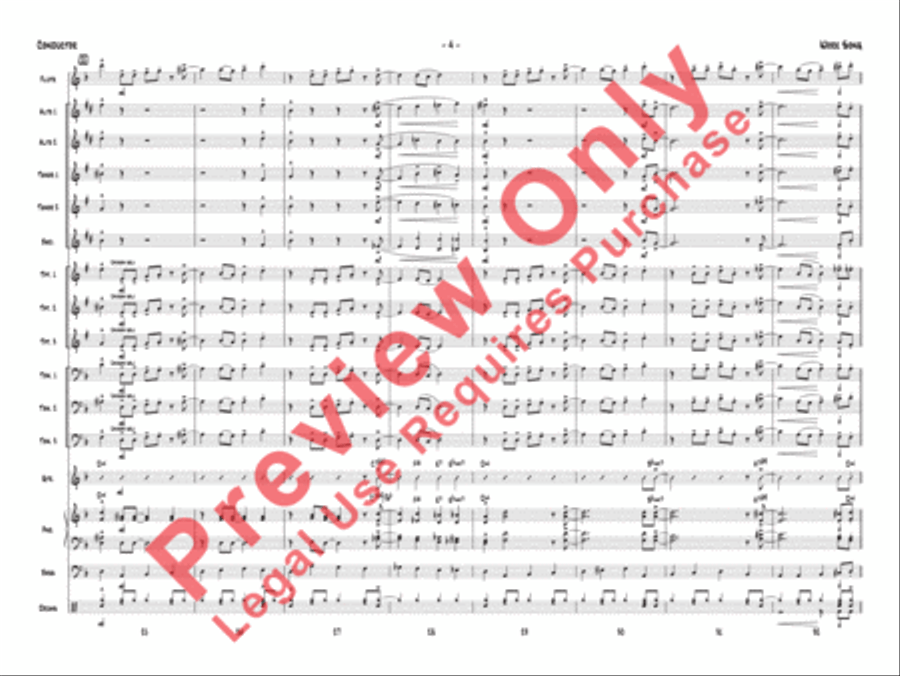 Work Song Jazz Ensemble scores gallery preview page 7