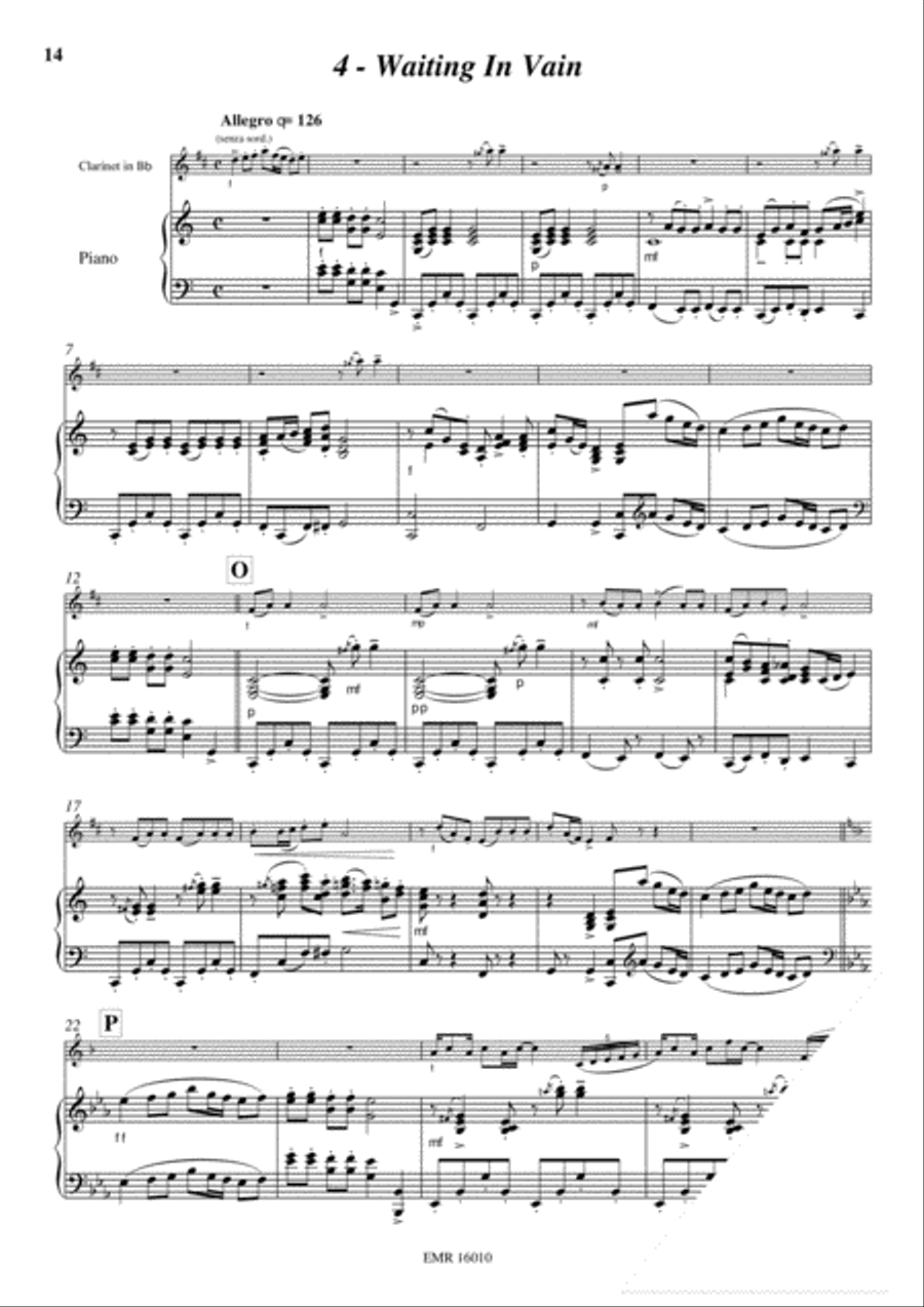 Japanese Folksongs Clarinet Solo scores gallery preview page 9