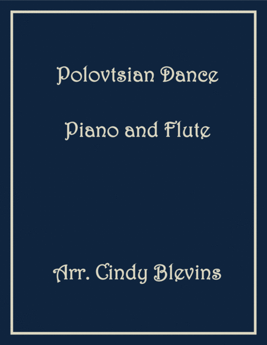 Polovtsian Dance, for Piano and Flute image number null