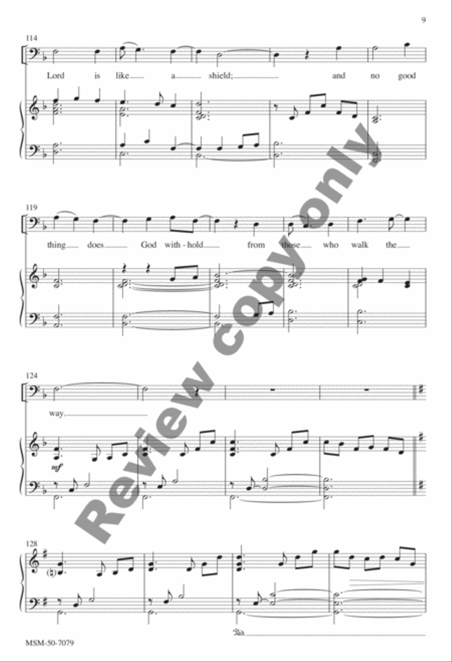 How Lovely Is Thy Dwelling Place 4-Part scores gallery preview page 20