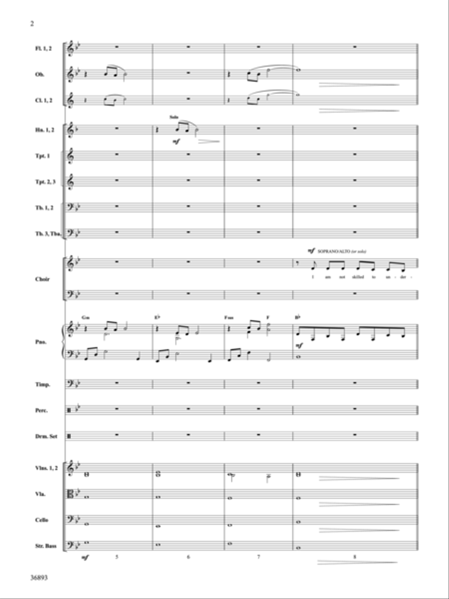 My Savior, My God My Savior, My God Choir scores gallery preview page 3