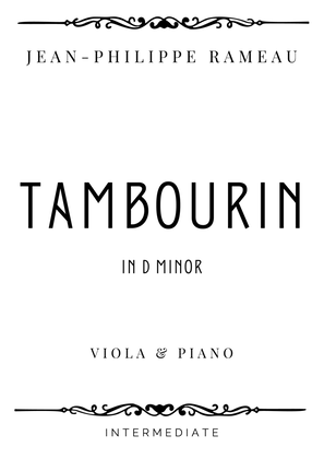 Rameau - Tambourin in D minor - Intermediate