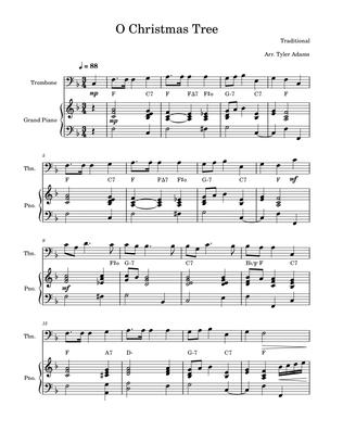 O Christmas Tree (Trombone Solo with Piano)