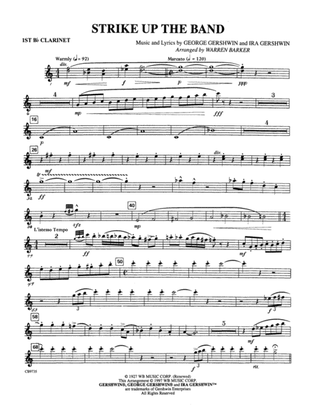 Strike Up the Band: 1st B-flat Clarinet