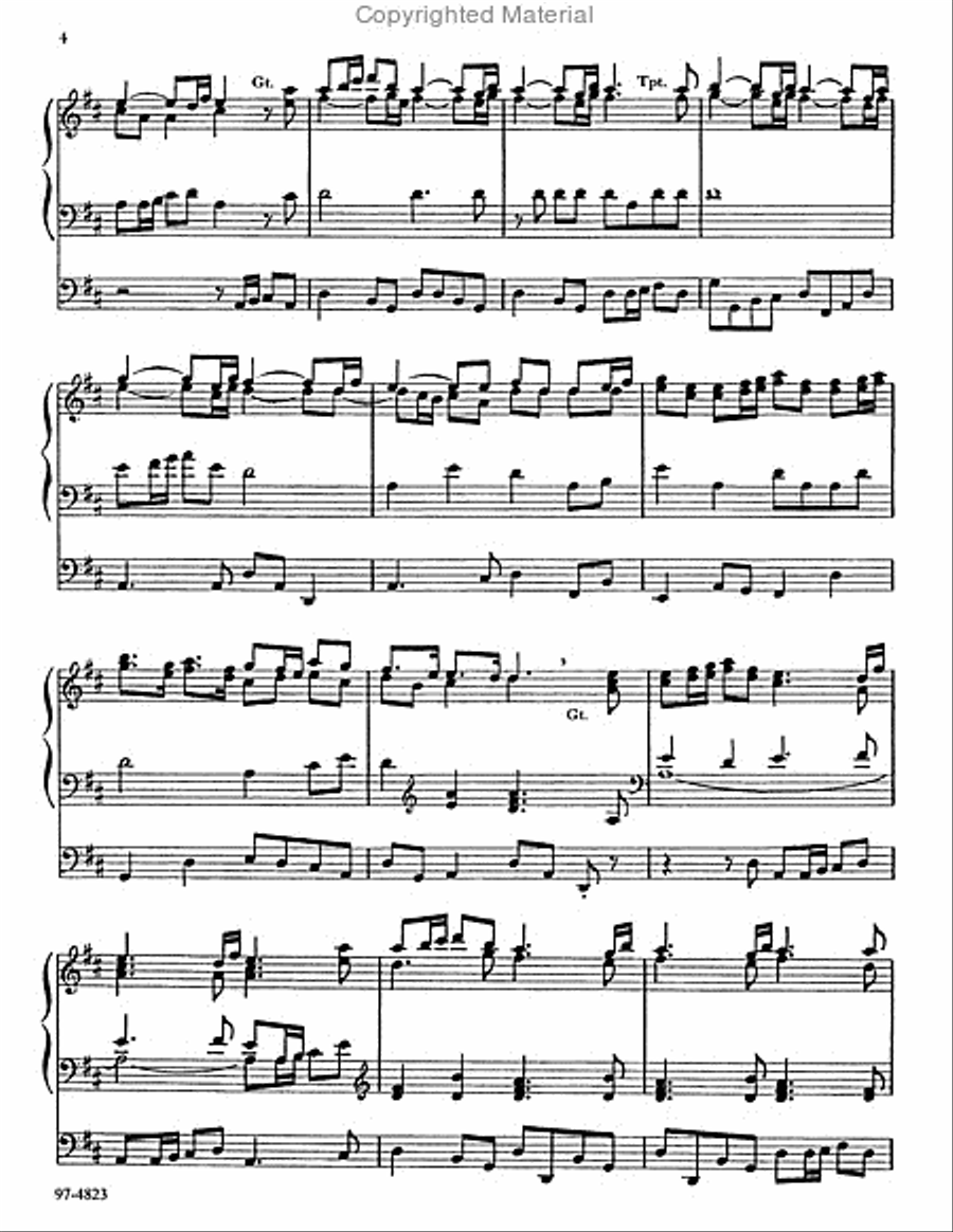 La Rejouissance / The Rejoicing Organ scores gallery preview page 3