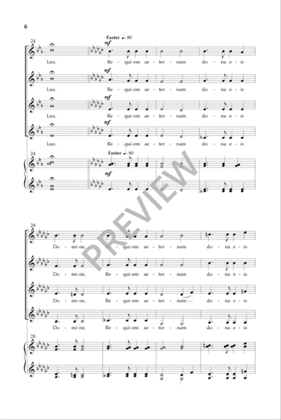 Lux Aeterna (SSAA) SSAA scores gallery preview page 5