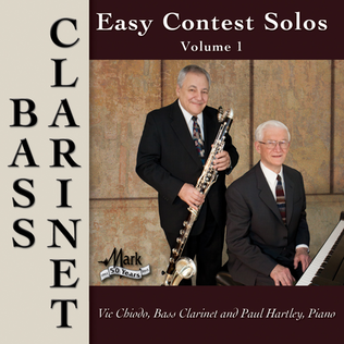Book cover for Easy Contest Solos, Vol. 1: Bass Clarinet