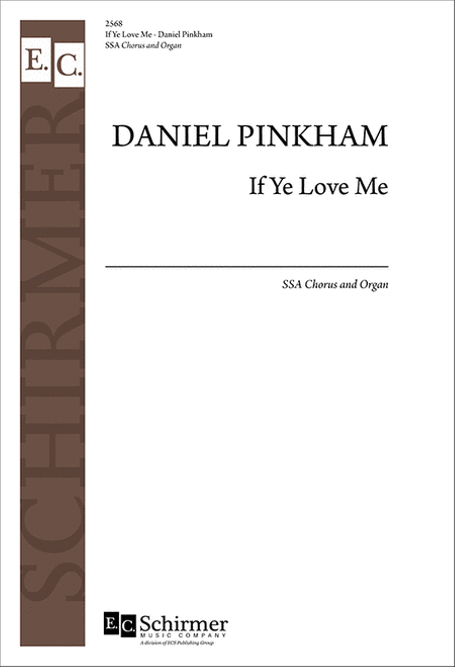 If Ye Love Me If Ye Love Me SSA scores gallery preview page 1