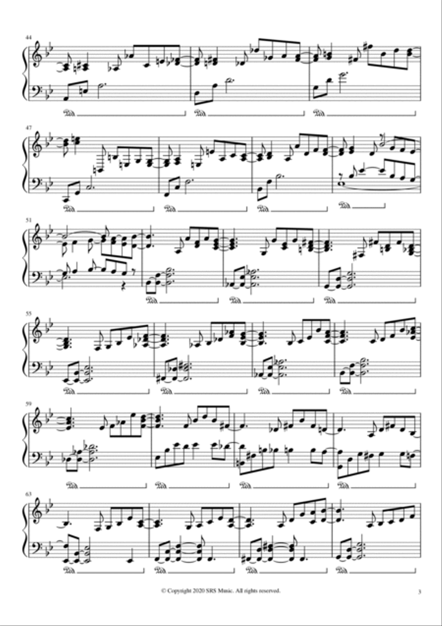 Moving Day Moving Day Piano Solo scores gallery preview page 3
