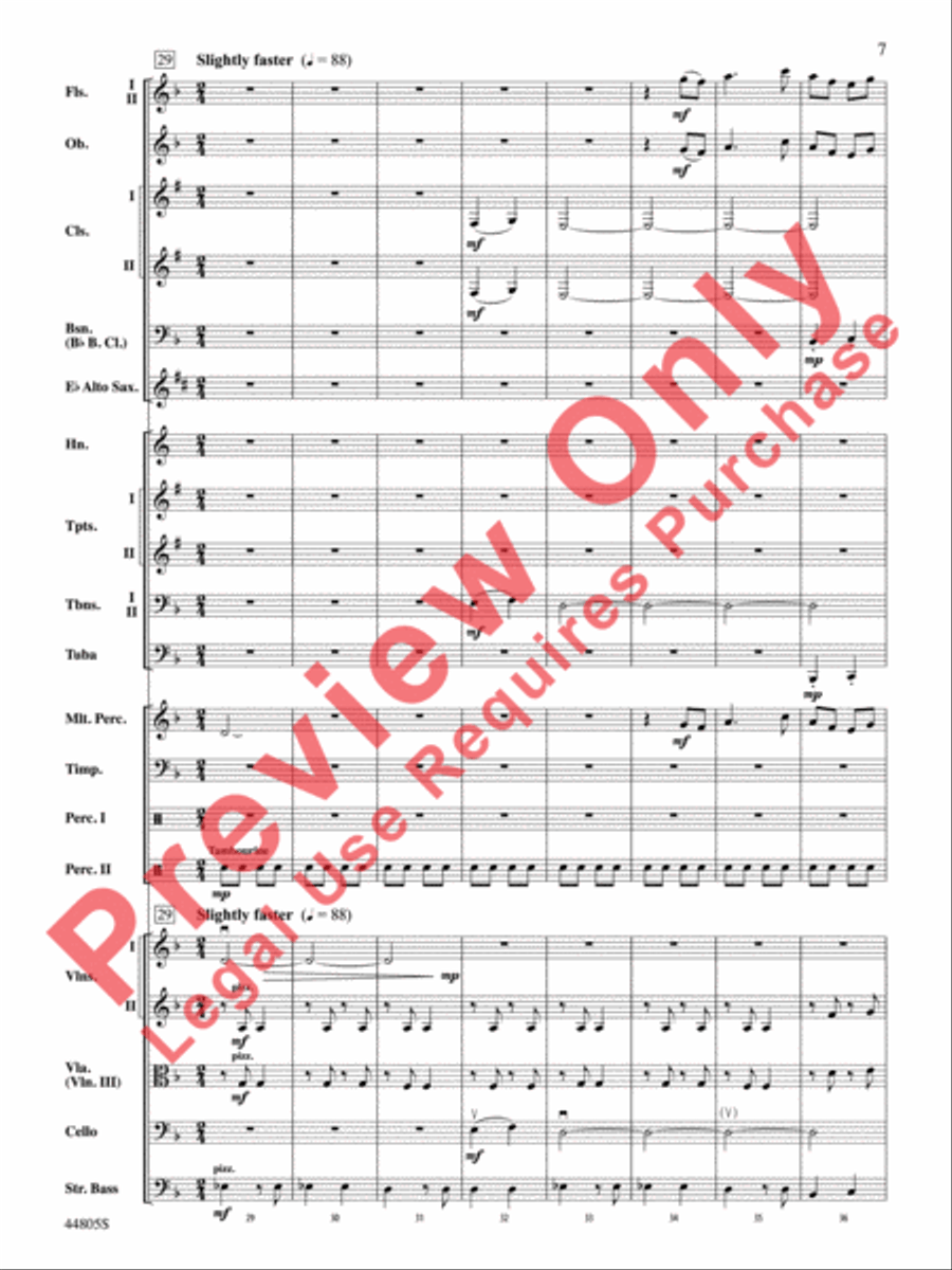 Realms of Endless Day Full Orchestra scores gallery preview page 8